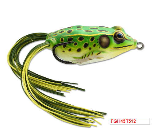   LiveTarget Frog () 7 , floro green/yellow