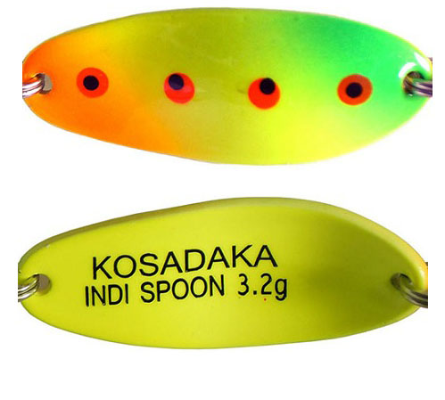  Kosadaka Trout Police Indi Spoon, 3,2, D05